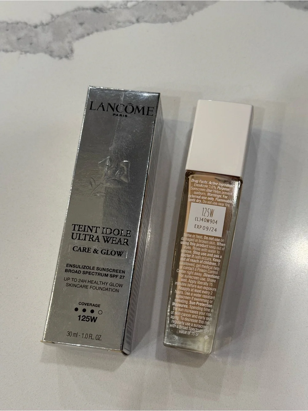 Teint Idole Ultra Wear Foundation — 125W Fair with Yellow Undertones